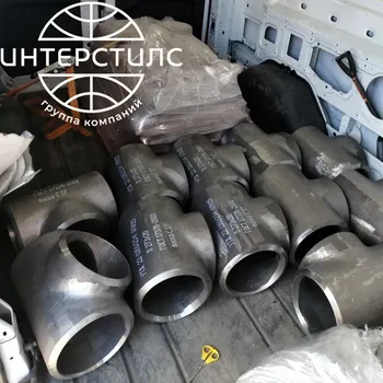 Стальной тройник равнопроходной 76 мм 10 мм 09Г2С ГОСТ 17376-2001 купить в Саранске
